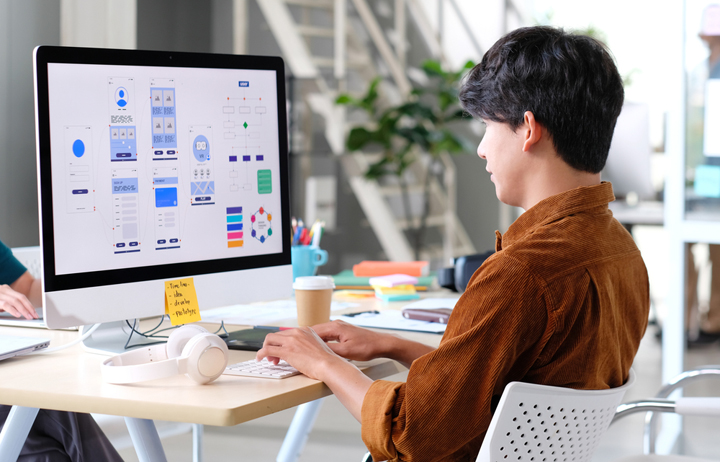 大手企業からフリーのWebデザイナーに転職したBさん